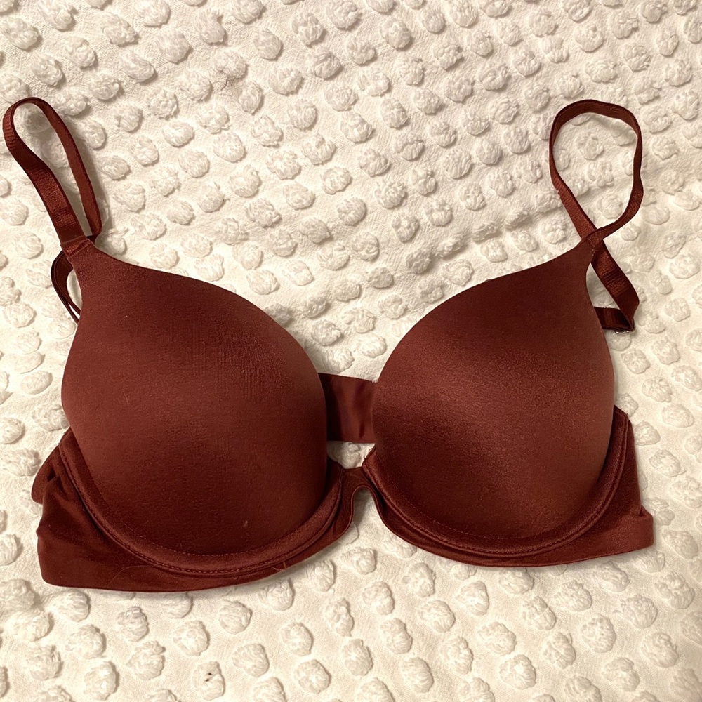 Aerie Real Sunnie Push-up Bra 32B - Rust